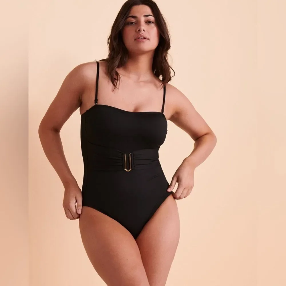 La Blanca ISLAND GODDESS Bandeau One-piece Swimsuit